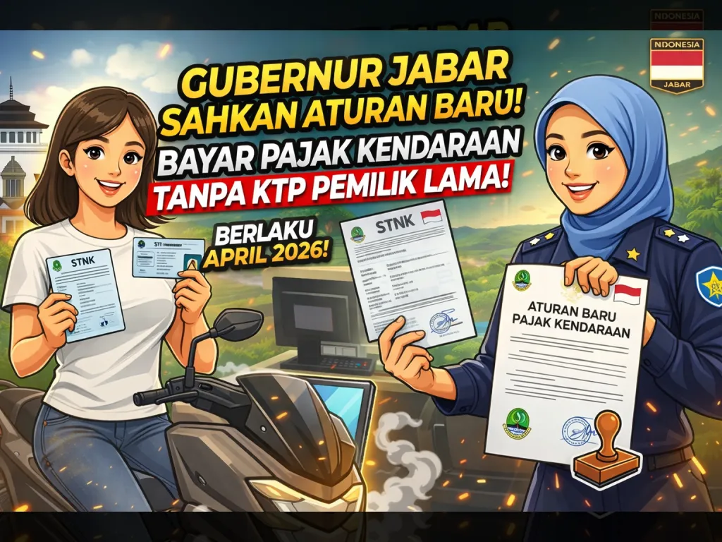 Bayar Pajak Kendaraan di Jabar Kini Tak Perlu KTP Pemilik Pertama, tetapi Pelaksanaannya Masih Jadi Sorotan